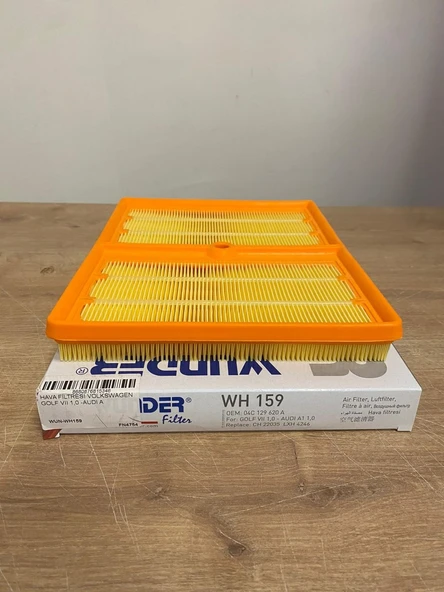 Wunder WH159 Hava Filtresi 04C129620A  Golf Vıı Polo T-Roc Arona Ateca Leon Kamıq Karoq Octavıa A1 A3 1.0 Tsı Yenı Modeller ürün görseli 1