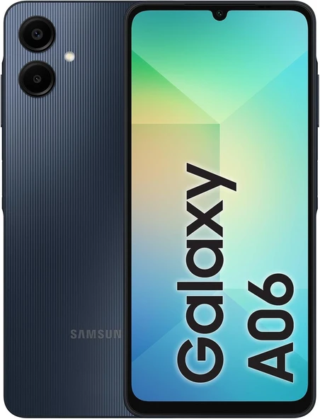 Samsung Galaxy A06 Black 128 GB  / 4 GB Ram Yenilenmiş Ürün (Sıfır Gibi) ürün görseli 1