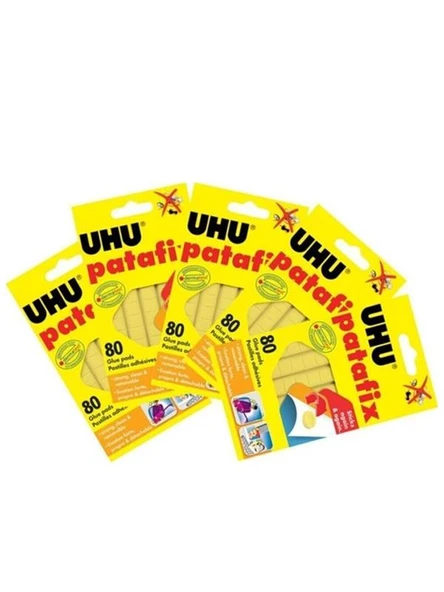Uhu Patafix Sarı 5 Adet ürün görseli 1