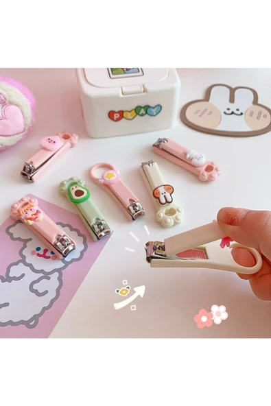 Mucit Home Figürlü Renkli Bebek Çocuk Tırnak Makası 1 Adet ürün görseli 1