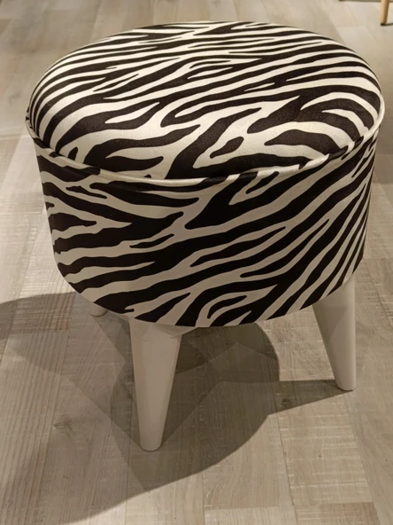 MERCAN MOBİLYA LEOPAR DESENLİ PUF BENCH ürün görseli 1