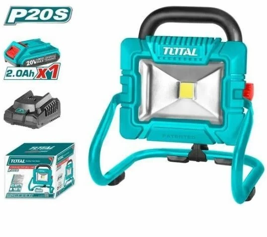 Total Akülü Çalışma Işığı 20v 2,0 Ah 1800 Lümen Twlı20258 ürün görseli 1