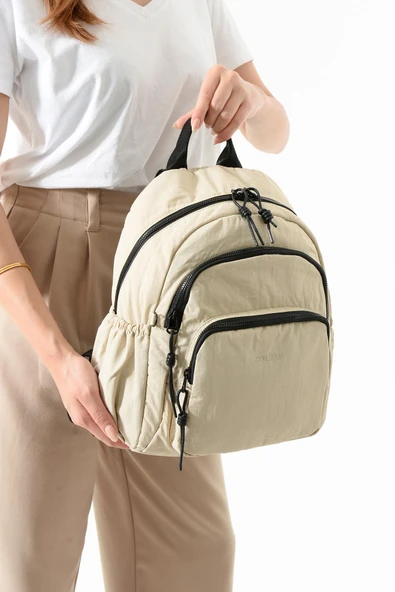 Bolsas Kadın Sırt Çanta Bej 1109 ürün görseli 1
