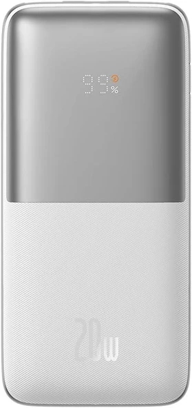 Baseus Bipow Pro Overseas Beyaz 10000 mAh Powerbank Outlet ürün görseli 1