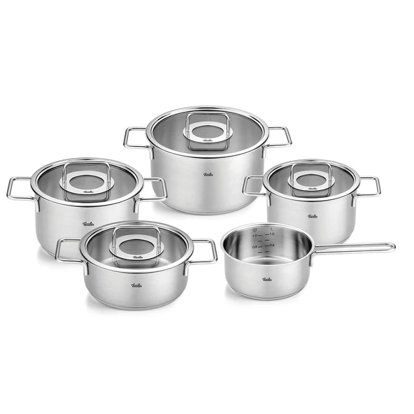 Fissler Pure Collection Cam Kapak 9 Parça Tencere Seti ürün görseli 1