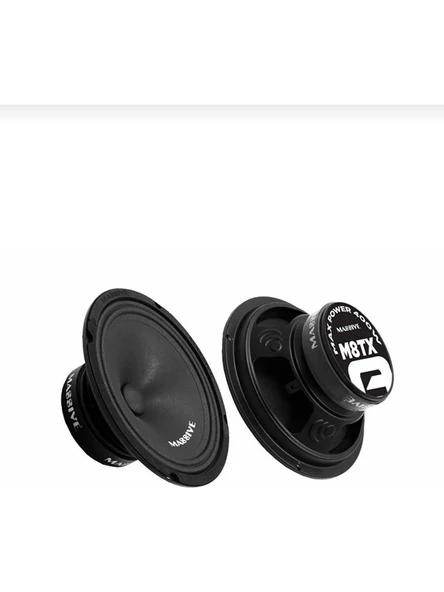 Massive Ms-M8Tx 20 Cm Midrange Hoparlör 400 Wat Maximum Power ÇifT ürün görseli 1