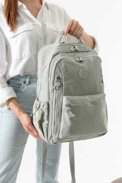 Bolsas Kadın Okul Sırt Çanta Açık Gri 1091 ürün görseli 1