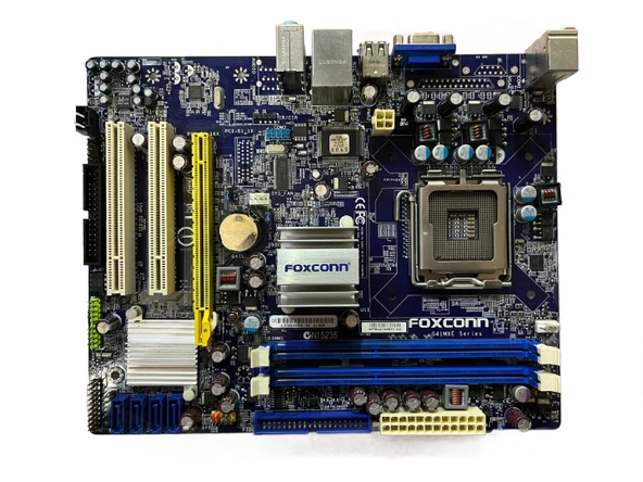 FOXCONN G41MXE G41 LGA SOKET 775 PİN 1333MHZ DDR3  m-ATX ANAKART(2 EL YENİLENMİŞ ÜRÜN) ürün görseli 1