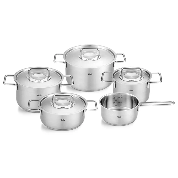 Fissler Pure Collection Çelik Kapak 9 Parça Tencere Seti ürün görseli 1