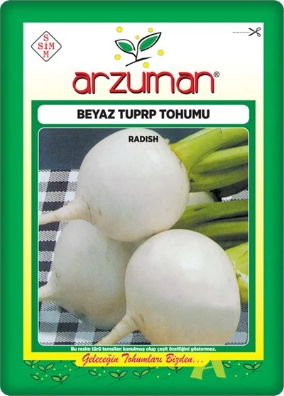 Beyaz Turp Tohumu (10 Gr) Arzuman ürün görseli 1