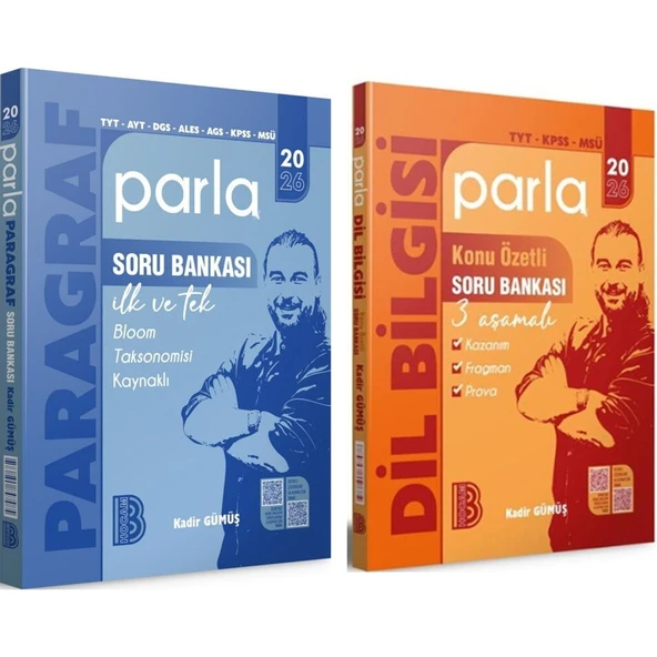 Benim Hocam Tyt Parla Paragraf ve Dil Bilgisi Soru Bankası Seti 2 Kitap ürün görseli 1