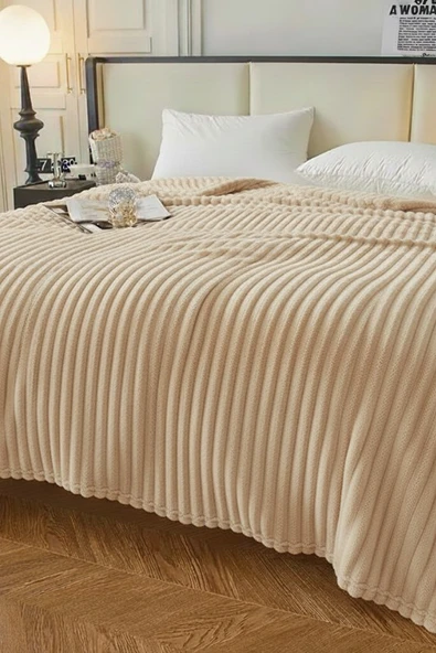 King size Fitilli Battaniye Battal Boy 240x260 cm ürün görseli 1