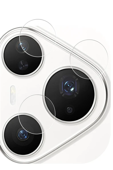 Huawei Pura 80 Pro ile Uyumlu Esnek Nano Kamera Lens Koruyucu (1 Set) ürün görseli 1