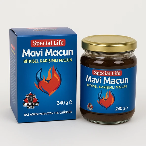 Mavi Macun 240g Erkeklere Özel Bitkisel Enerji ve Güç Takviyesi ürün görseli 1