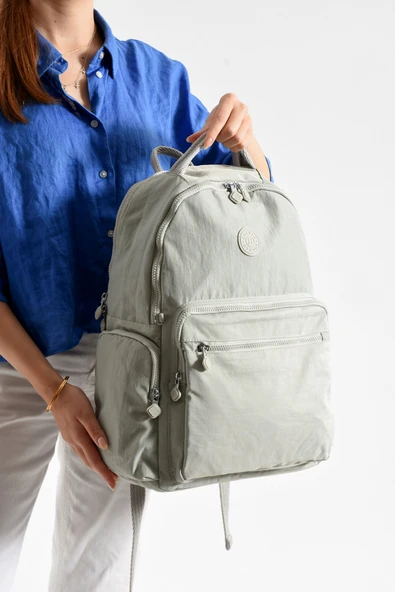 Bolsas Kadın Okul Sırt Çanta Açık Gri 1094 ürün görseli 1