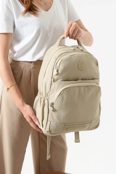 Bolsas Kadın Okul Sırt Çanta Bej 1093 ürün görseli 1
