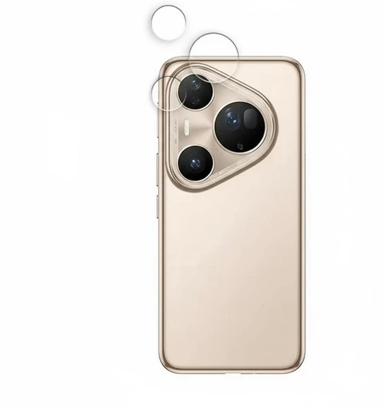 Huawei Pura 80 Ultra ile Uyumlu Esnek Nano Kamera Lens Koruyucu (1 Set) ürün görseli 1