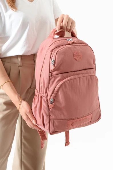 Bolsas Kadın Okul Sırt Çanta Gül Kurusu 1093 ürün görseli 1