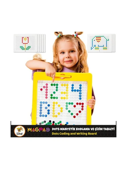 Lino Magpad Dots Manyetik Kodlama Ve Çizim Tableti MP-102 ürün görseli 1