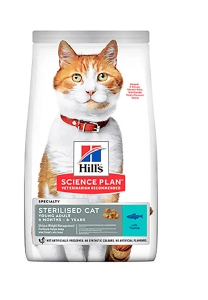 Hill's Young Adult Sterilised Ton Balıklı Kısırlaştırılmış Açık Yetişkin Kedi Maması 2 KG ürün görseli 1