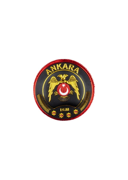 ANKARA Çevik Kuvvet Polis Arması 3D Plastik TPU, Yeni Tip, Cırtlı, Standart Ölçü, ürün görseli 1