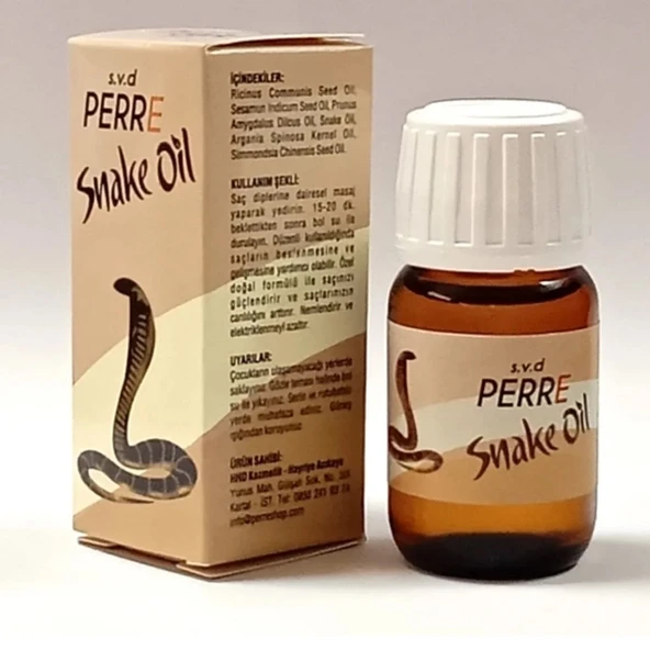 Perre Saç Bakım Yağı   Yılan Yağı 20 ml ürün görseli 1