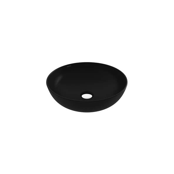 Bocchi Sottile Slim Çanak Lavabo 38 cm Mat Siyah 1494-004-0125 ürün görseli 1