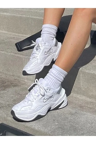 Nike Women's Tekno White - Resim 4