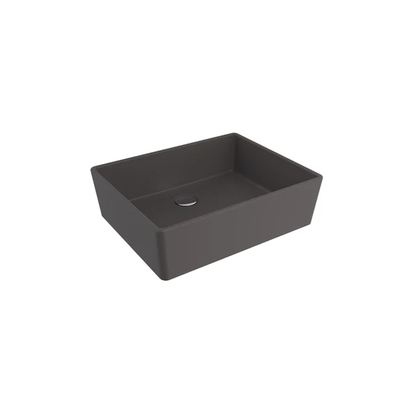 Bocchi Milano 50 cm Çanak Lavabo Mat Antrasit 1215-020-0125 ürün görseli 1