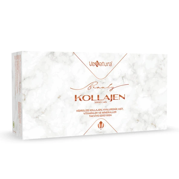 VeNatura Beauty Kollajen 5000 MG Takviye Edici Gıda 30 Saşe ürün görseli 1