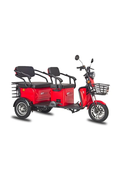 STMAX St Max Elit 940 Elektrikli Moped Kırmızı ürün görseli 1