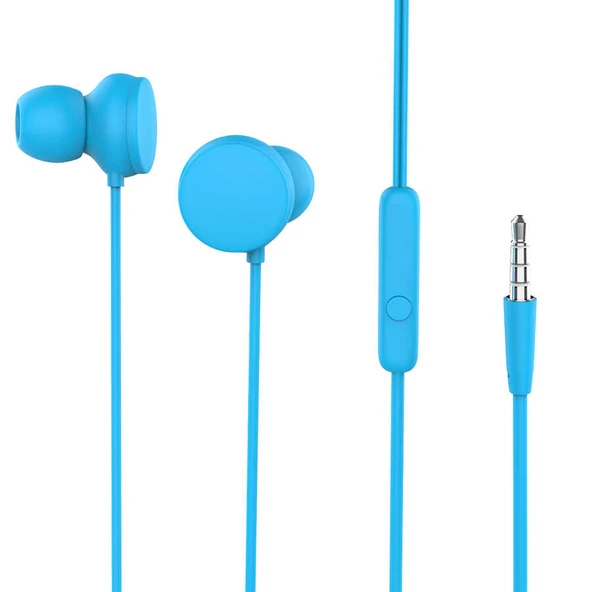 ​HEPTEKİLETİŞİM ER04 3.5mm Kulaklık - Mavi ürün görseli 1