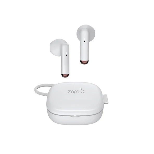 HEPTEKİLETİŞİM BTK-ZR73 Kulak İçi Bluetooth Kulaklık - Beyaz ürün görseli 1