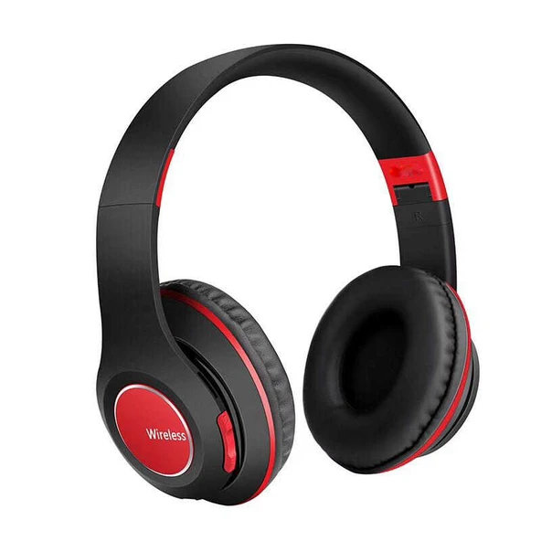 HEPTEKİLETİŞİM BTK-ZR51 Bluetooth Kulaklık - Kırmızı ürün görseli 1