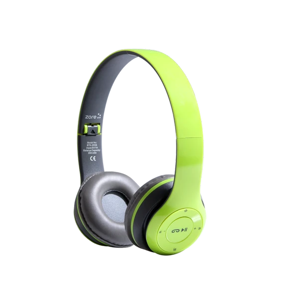 HEPTEKİLETİŞİM BTK-ZR56 Bluetooth Kulaklık - Yeşil ürün görseli 1