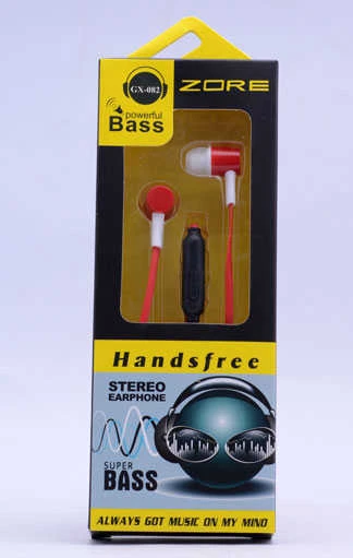 HEPTEKİLETİŞİM GX-082 Mp3 Stereo Kulaklık - Kırmızı ürün görseli 1