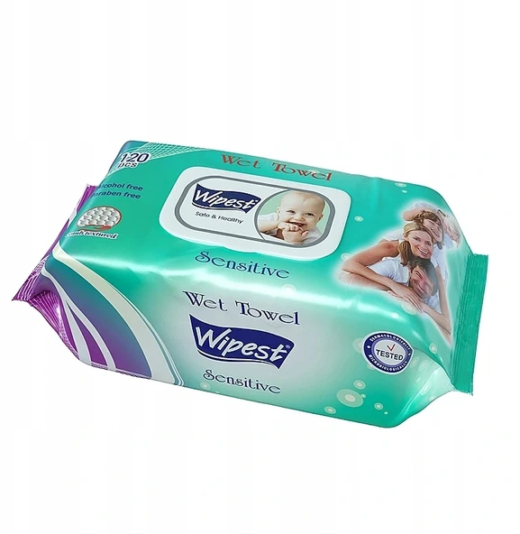 Wipest 120 Li Islak Mendil ürün görseli 1