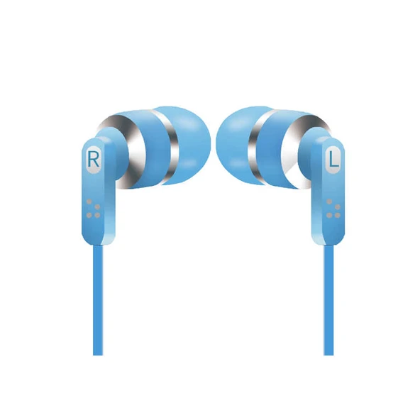 HEPTEKİLETİŞİM ER02 3.5mm Kulaklık - Mavi ürün görseli 1