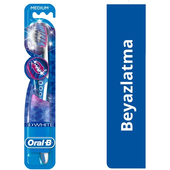 Diş Fırçası Pro-Flex 3 Boyutlu Beyazlık Luxe Orta Boy (Medium) ürün görseli 1