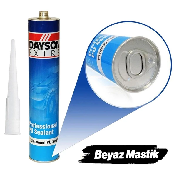 Poliüretan Pu Mastik Beyaz Genel Amaçlı Silikon 280 ML ürün görseli 1