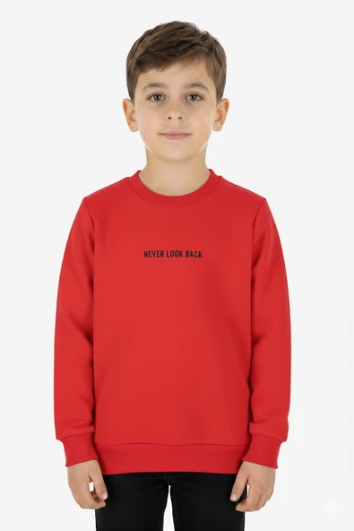 Erkek çocuk sweatshirt 2 iplik şardonlu ürün görseli 1