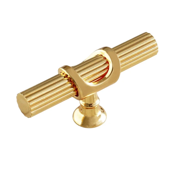 Metal Düğme Tek Vidalı Çekmece Mutfak Mobilya Dolabı Dolap Kulpu Kulbu Kulpları Gold Altın ürün görseli 1