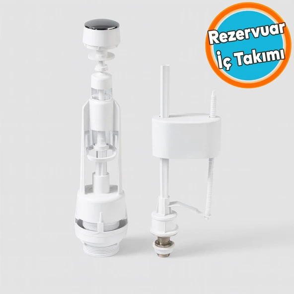 Rezervuar  İç Takım Basmalı Klozet Sifon İç Takımı ürün görseli 1