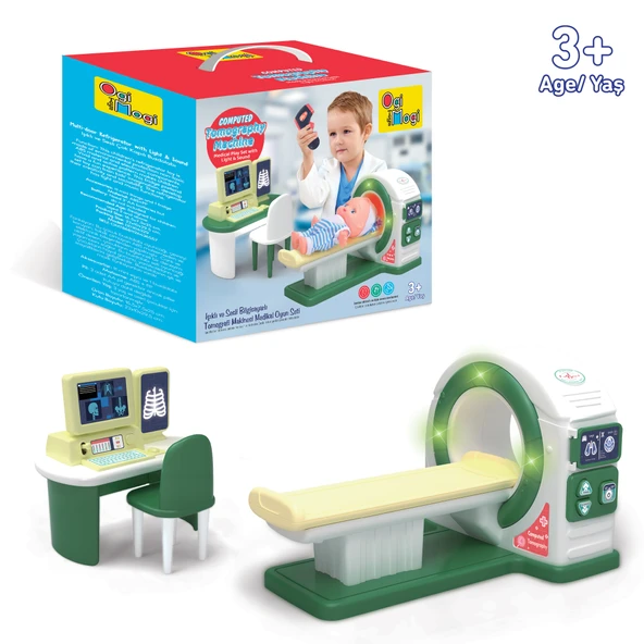 Ogi Mogi Toys Işıklı ve Sesli Bilgisayarlı Tomografi Makinesi Medikal Oyun Seti ürün görseli 1