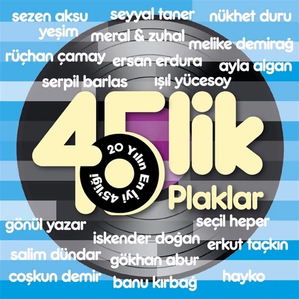 Karışık Sanatçılar 45 lik Plaklar - 2 Plak ürün görseli 1