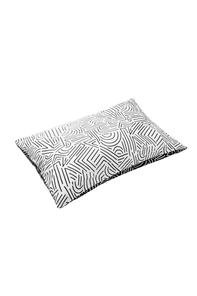 Cozy Home Mono Çift Taraflı Yastık Kılıfı Maze Siyah 50x70 ürün görseli 1