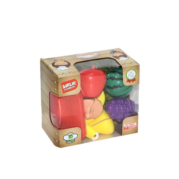 URT007-KUTU-1ABC KESİLEBİLEN SEBZE MEYVE 16 PCS ürün görseli 1