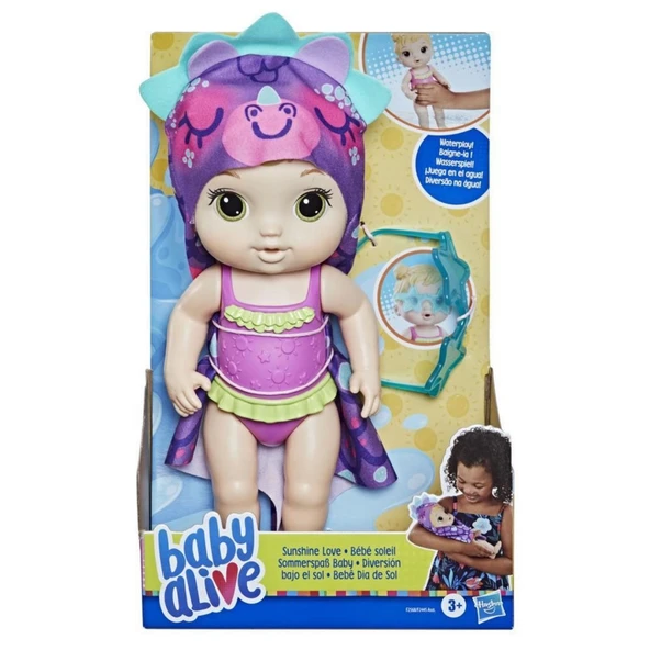 Baby Alive Güneş Işığı Seven Bebeğim F2568 ürün görseli 1