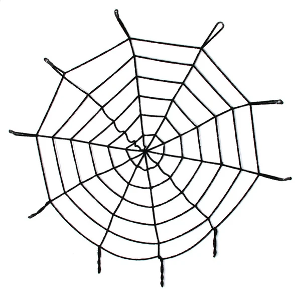 Halloween Cadılar Bayramı Örümcek Ağ Dekor Siyah 1.5 Metre ürün görseli 1