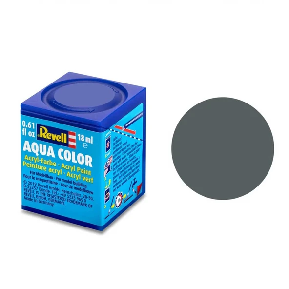 77 - Aqua Color Matt Dust Grey - Mat Boya- 18 ml ürün görseli 1